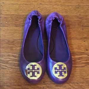 Tory Burch Purple Reva 7